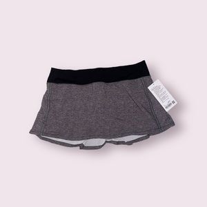 lululemon gray tennis skirt